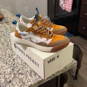 Vans x parks project collab ultrarange shoes